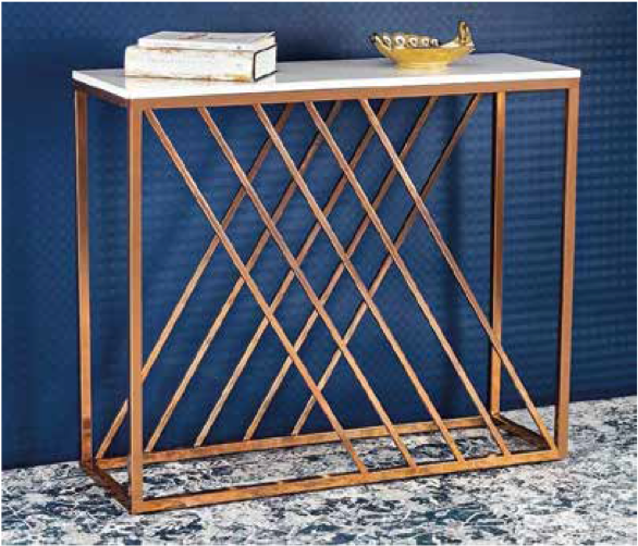 PVD Coated Console Tables